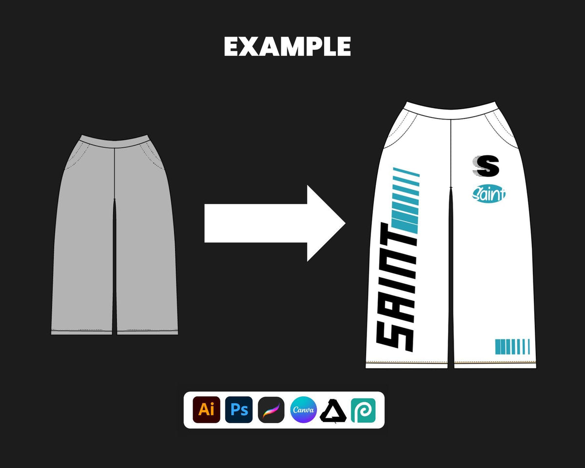 Streetwear Mockup Templates | 750+ Vector Fashion Bundle SVG, PNG
