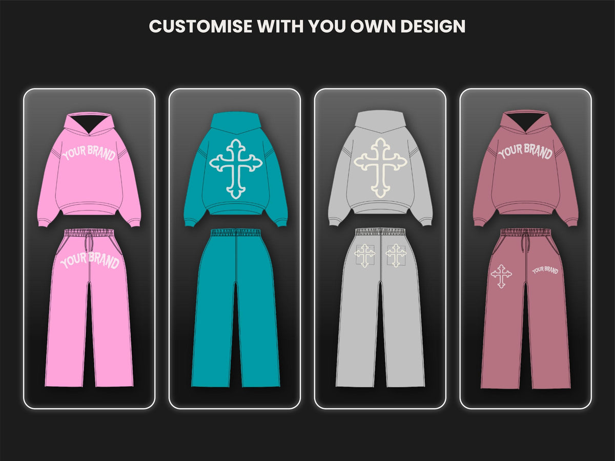 Streetwear Mockup Templates | 750+ Vector Fashion Bundle SVG, PNG