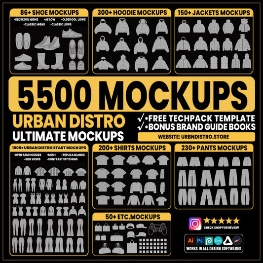Urban Distro Ultimate Mockup Pack