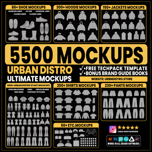 Urban Distro Ultimate Mockup Pack