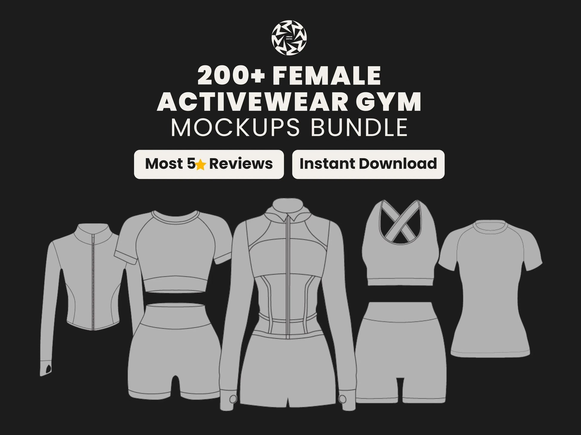 Women's Gymwear Bundle - Urban Distro Default Title Urban Distro