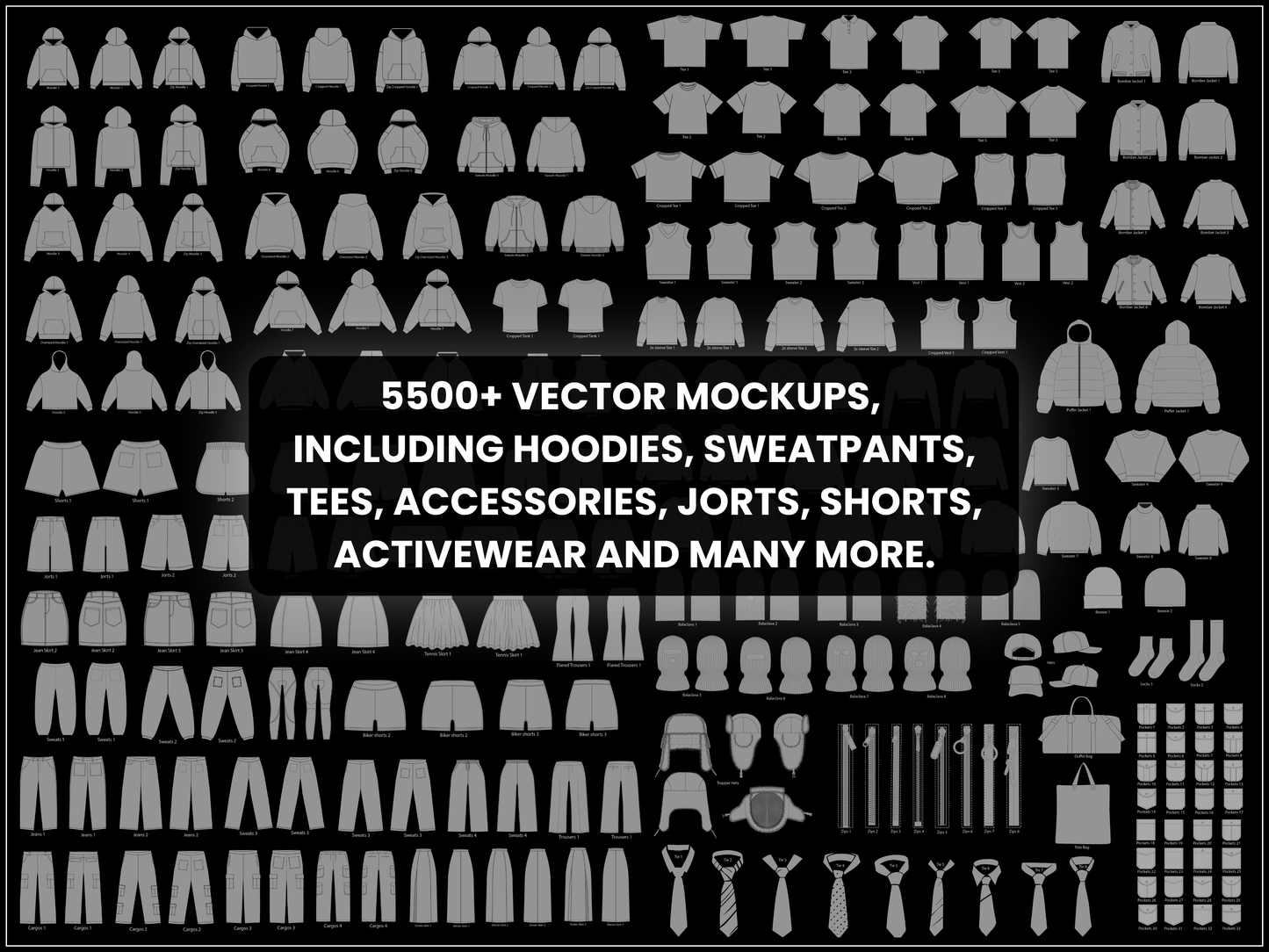 10,000 FASHION DESIGNER PACK