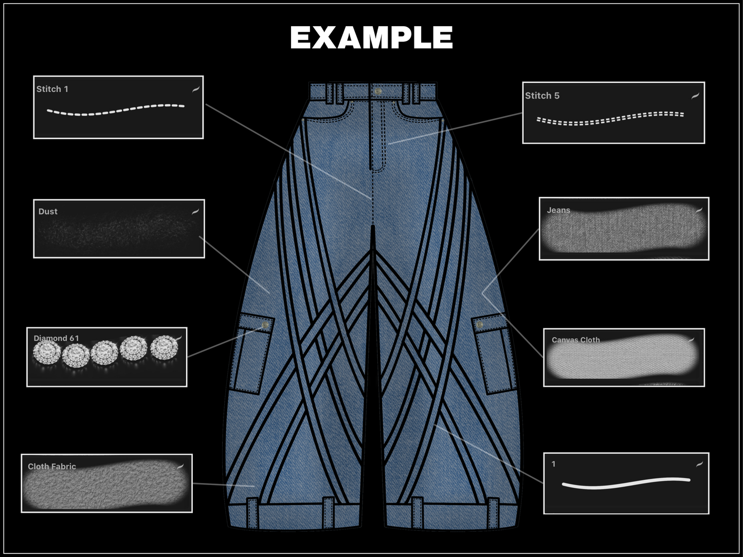 10,000 FASHION DESIGNER PACK