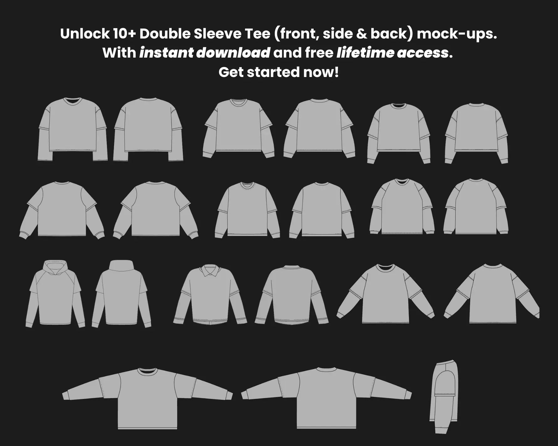 Double Sleeves Bundle Urban Distro