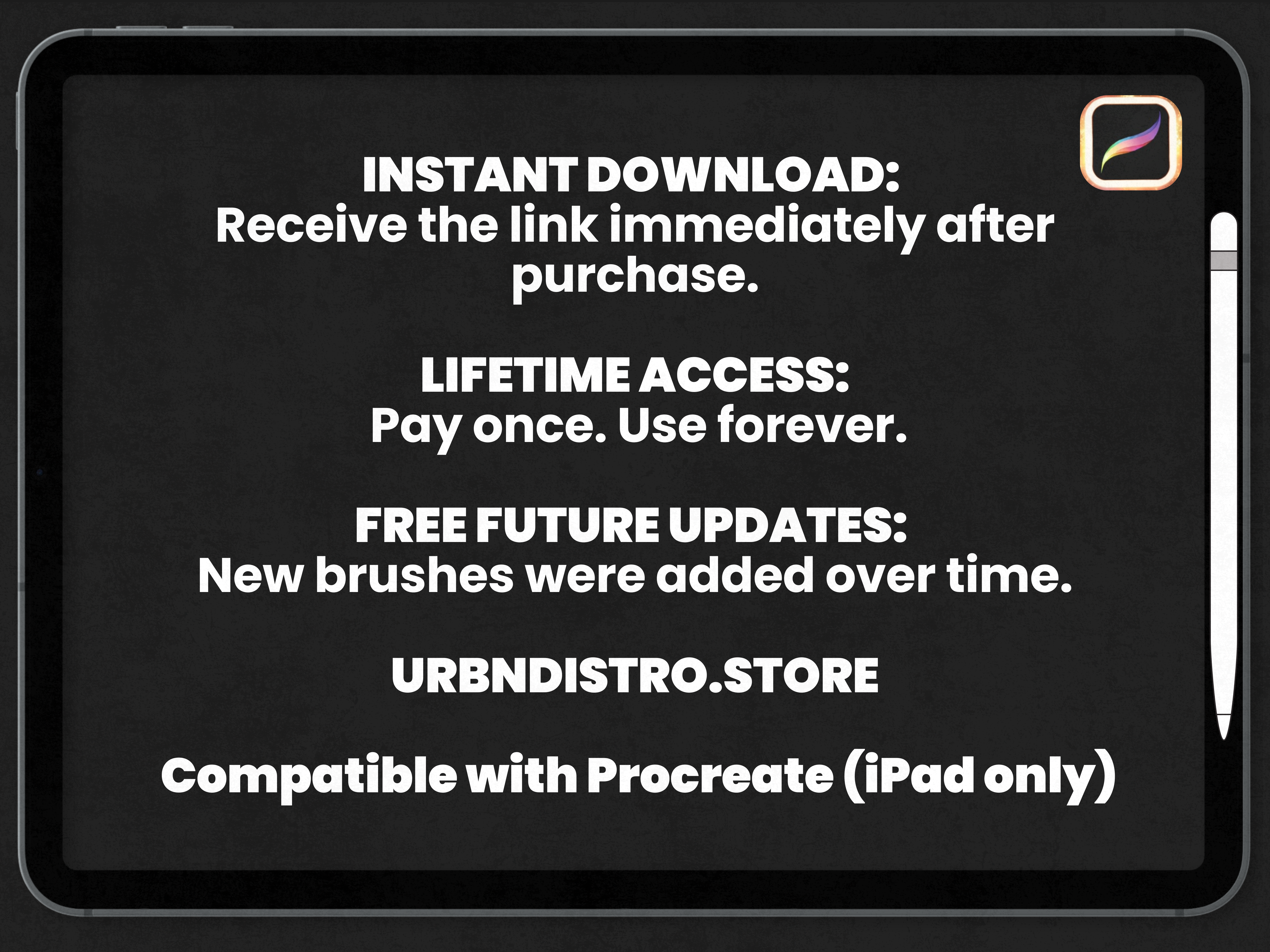 Procreate Fashion Brush pack