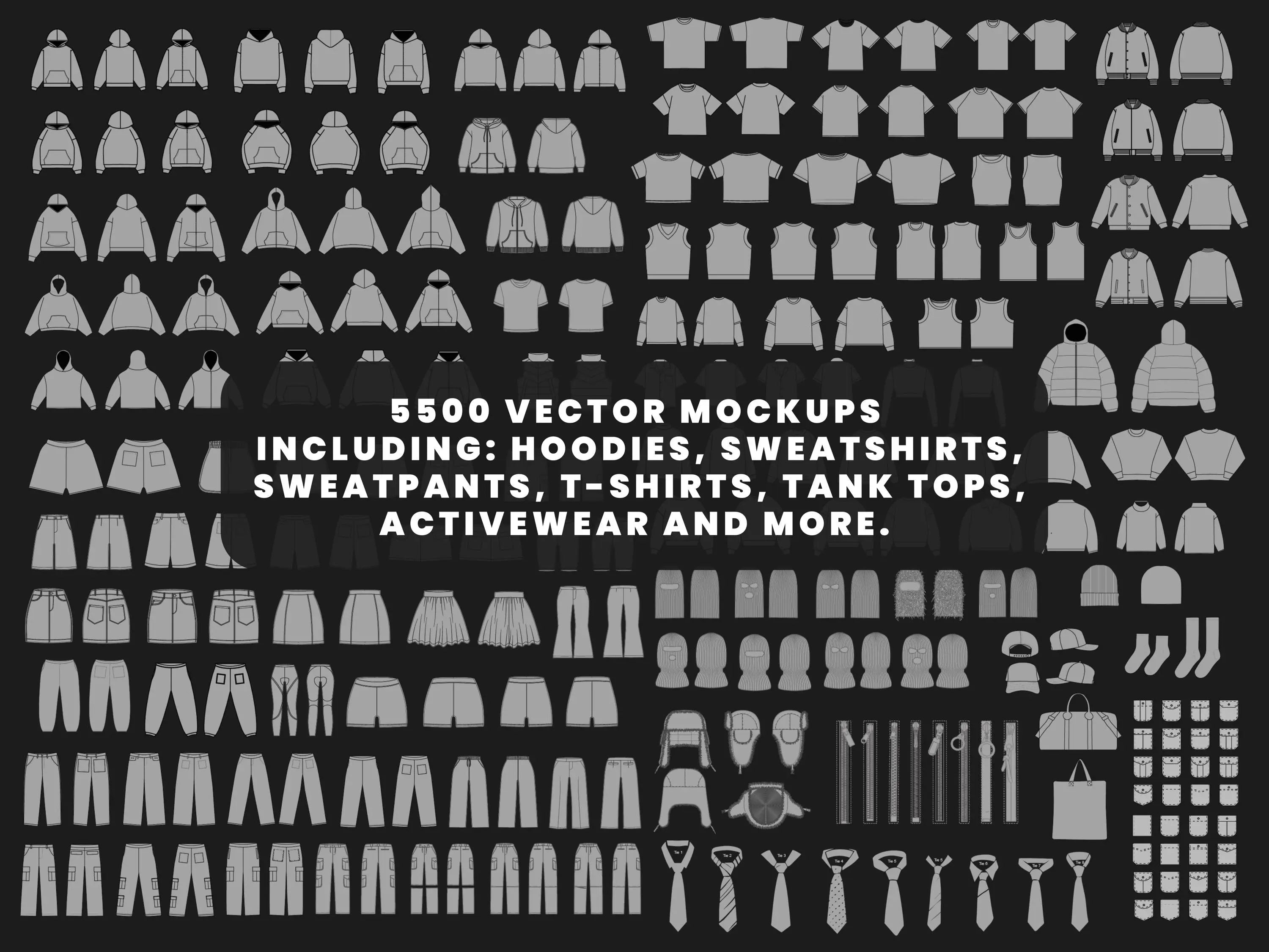 Ultimate Mockups Pack Urban Distro