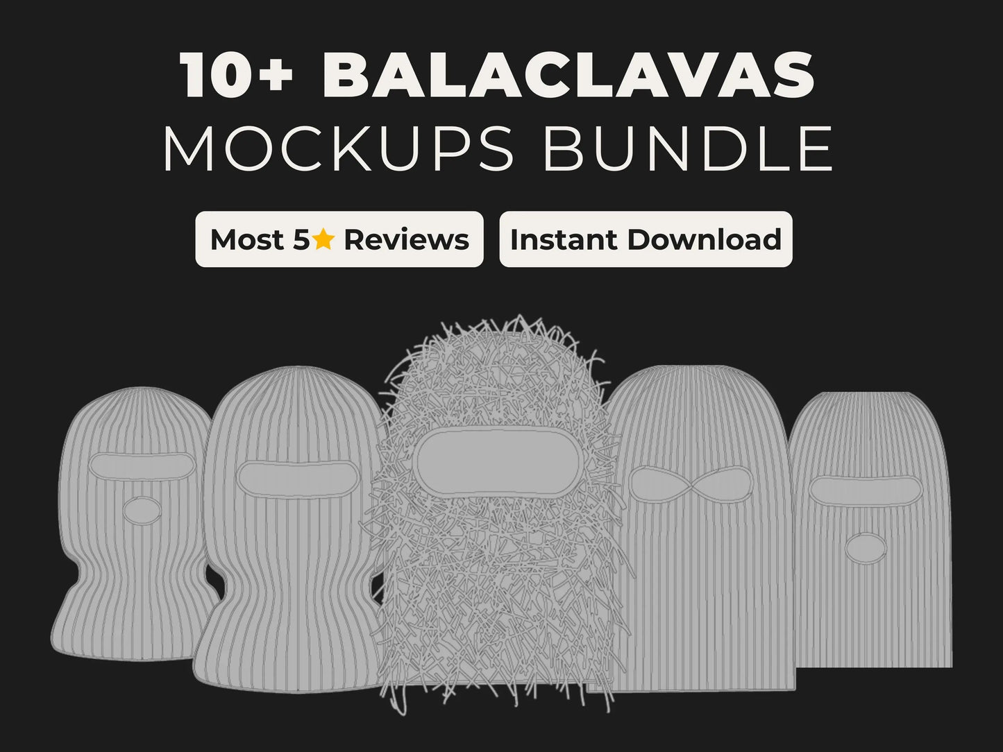 Balaclava/Ski Masks Bundle Urban Distro