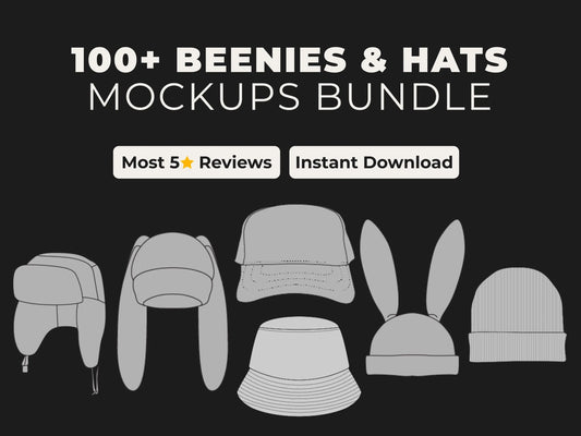 Headwears Mockups Bundle Urban Distro