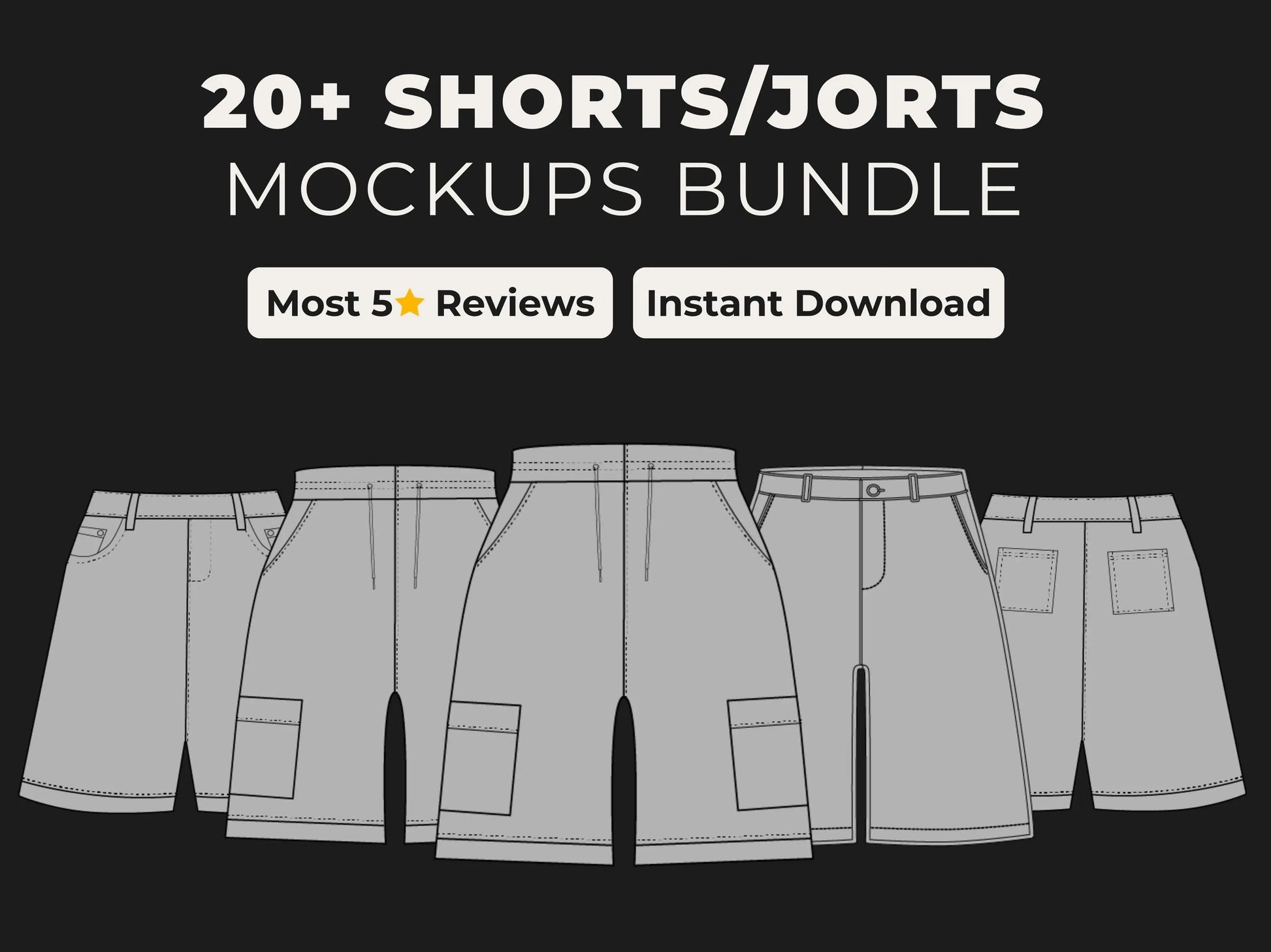 Jorts Mockups Bundle - Urban Distro Default Title Urban Distro