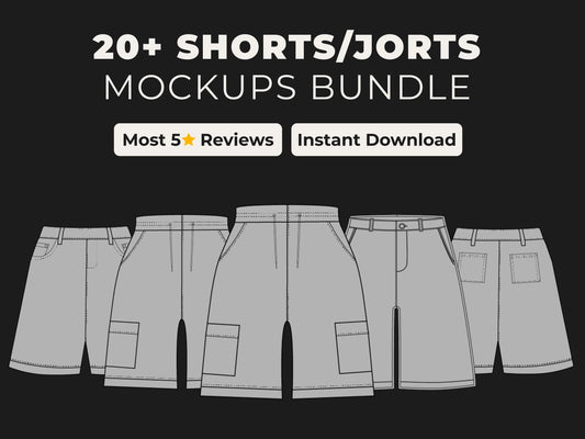 Jorts Mockups Bundle - Urban Distro Default Title Urban Distro