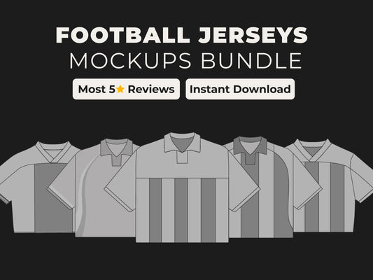 Jerseys Mockups Bundle Urban Distro