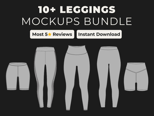 Leggings Mockup Bundle Urban Distro