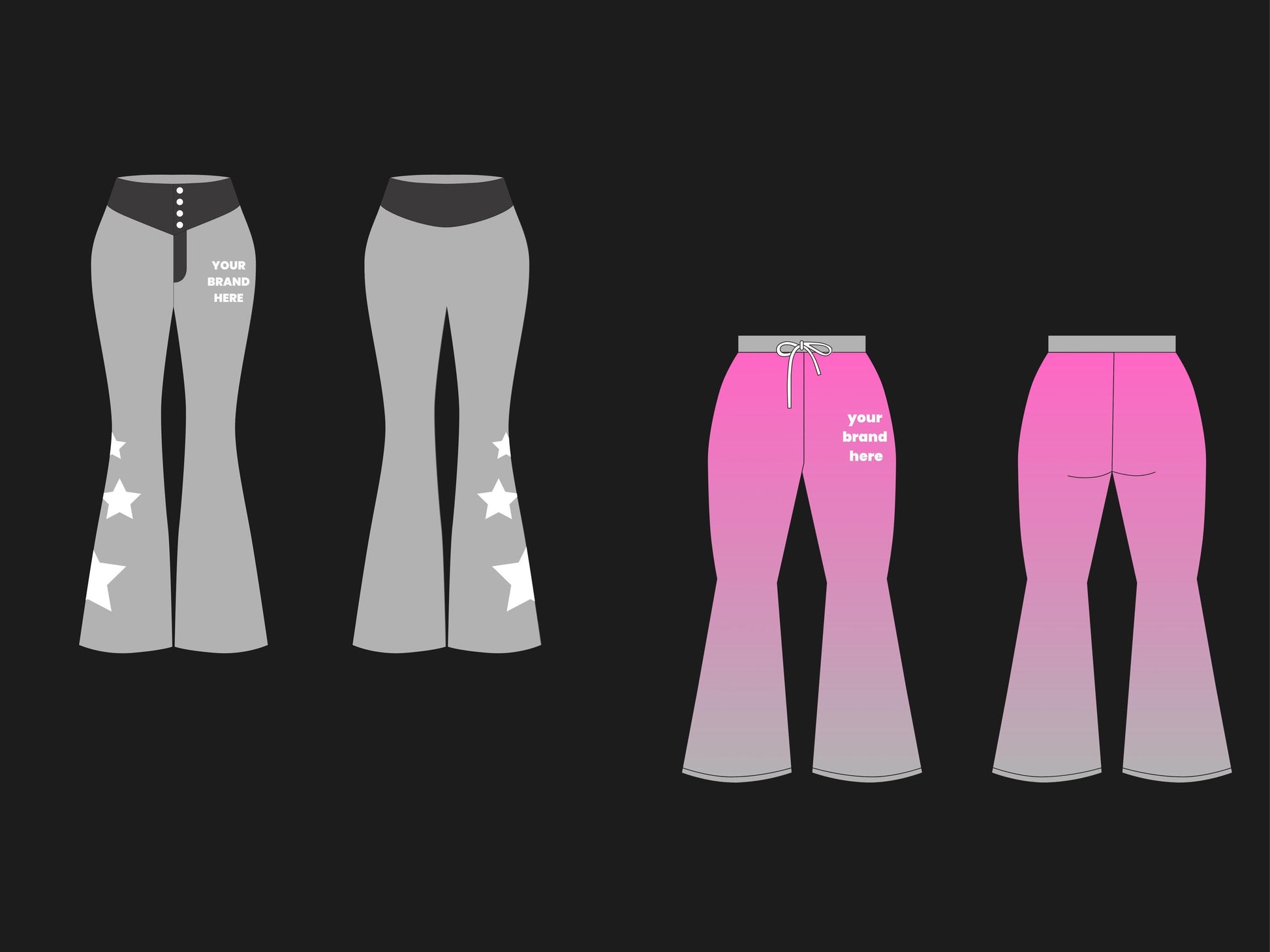 Female Streetwear Clothing Mockups | 500+ Fashion Templates (AI, SVG, PNG)