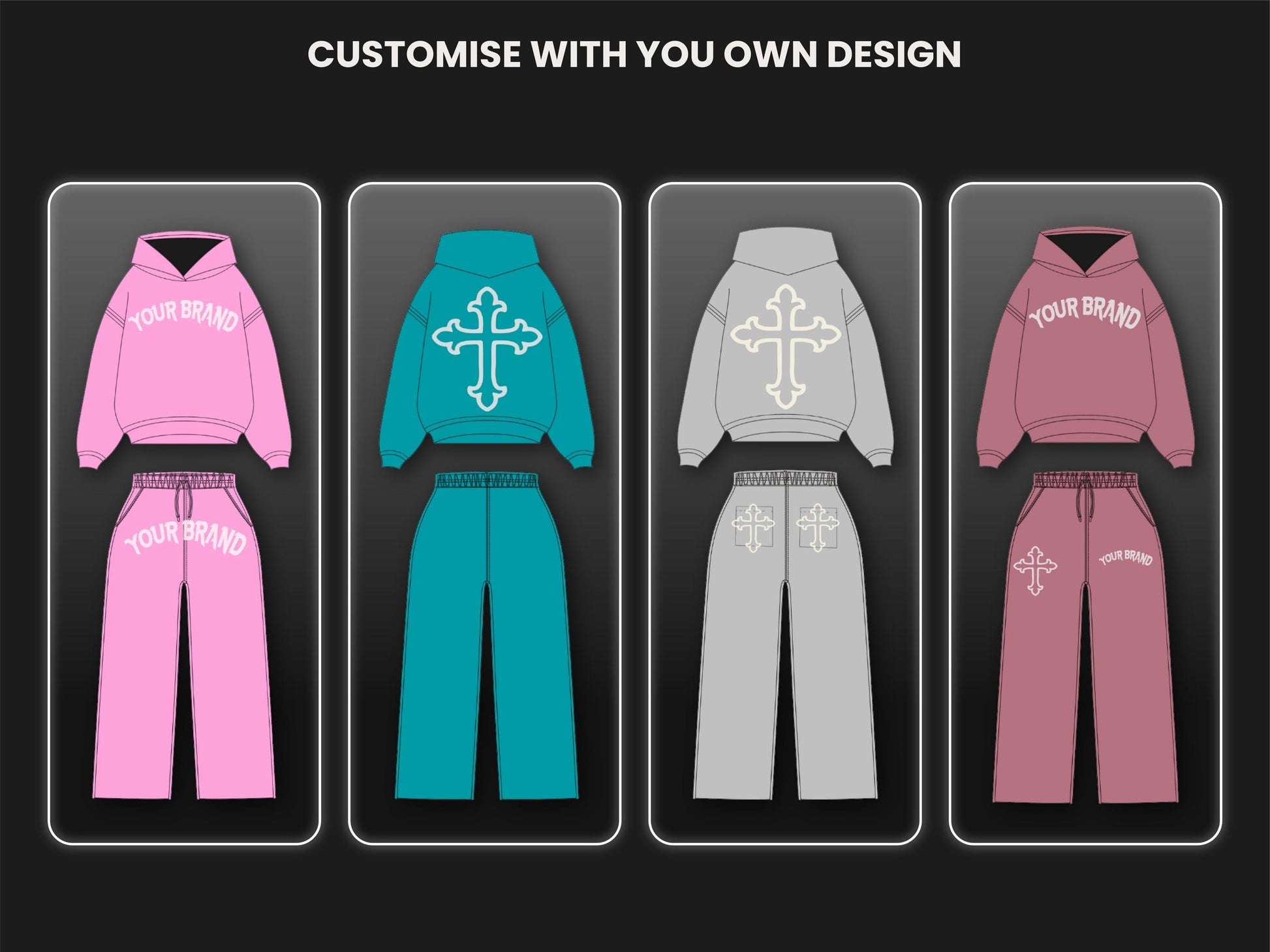 1000 Activewear Mockups Pack | Male and Female Gymwear Vector Templates in SVG and PNG | Fitness Apparel Mockup bundle for Clothing Brands