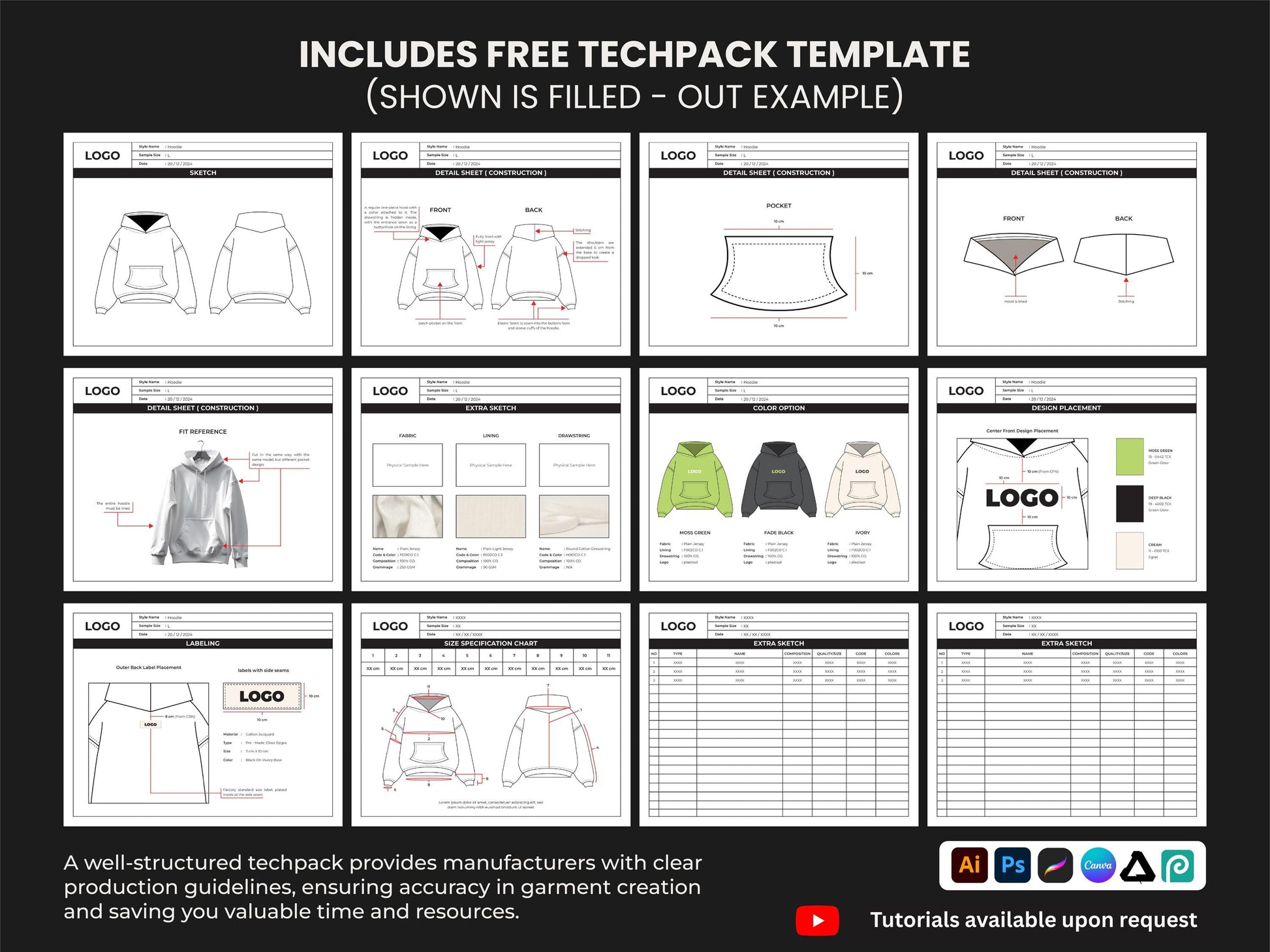 1000 Men’s Clothing Mockups Bundle | SVG and PNG Fashion Vector Templates for Clothing Brands and Designers | Male Apparel Mockup Pack