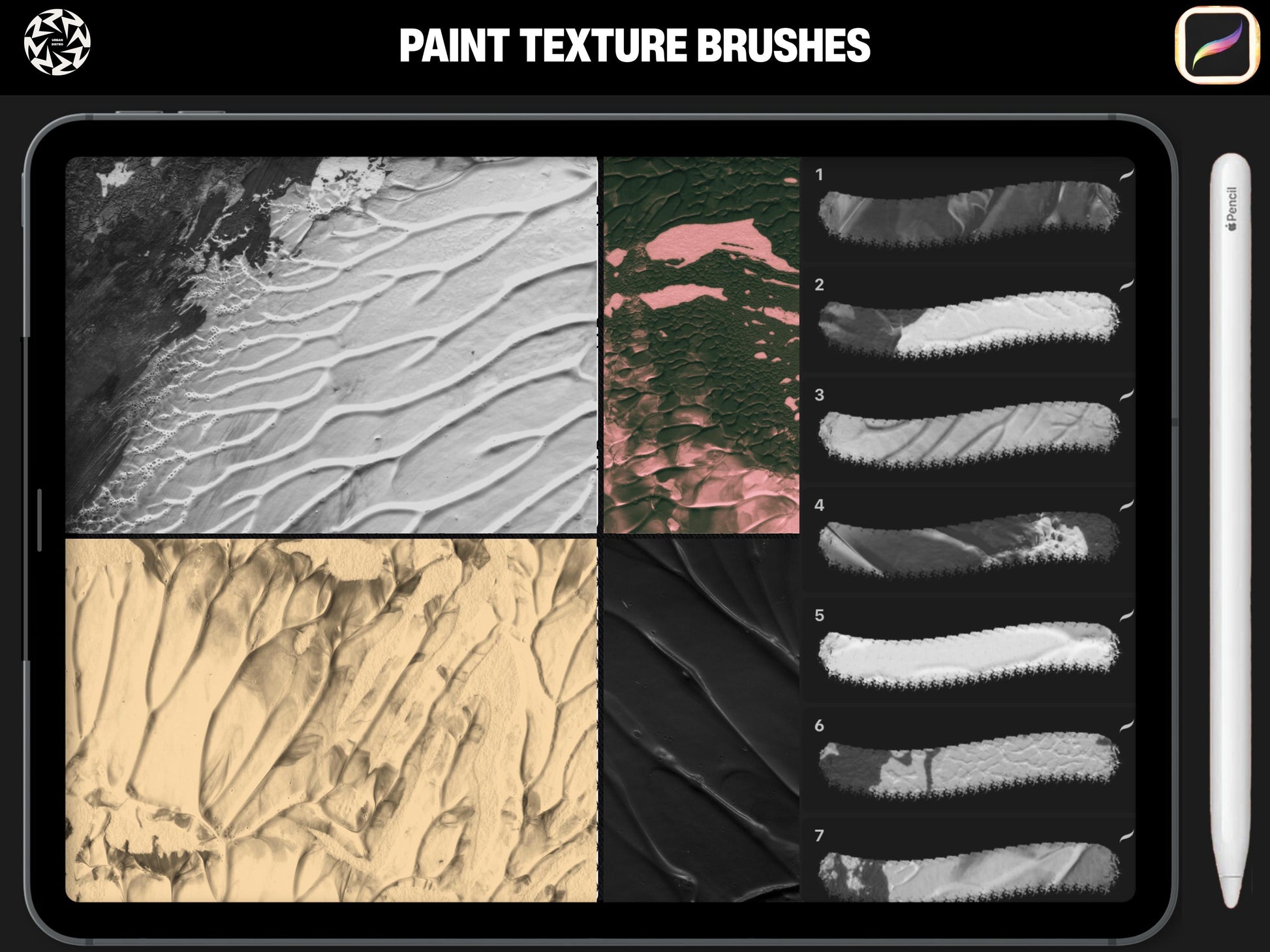 Procreate Fabric Brushes