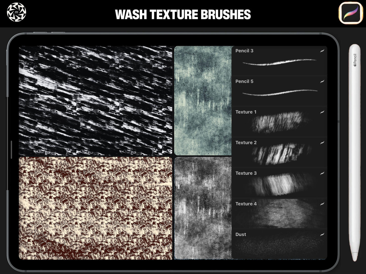 Procreate Fabric Brushes