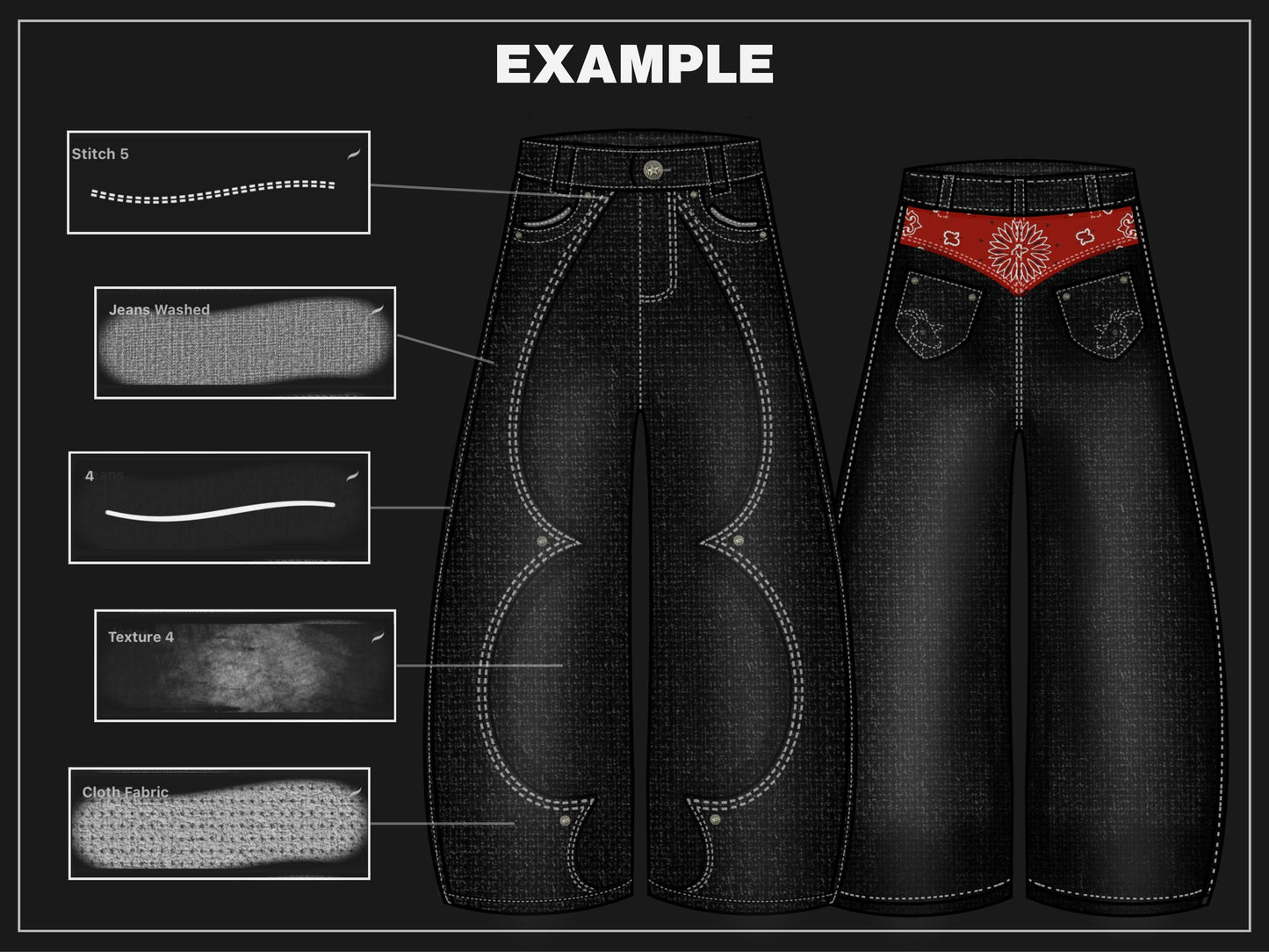 Procreate Fabric Brushes