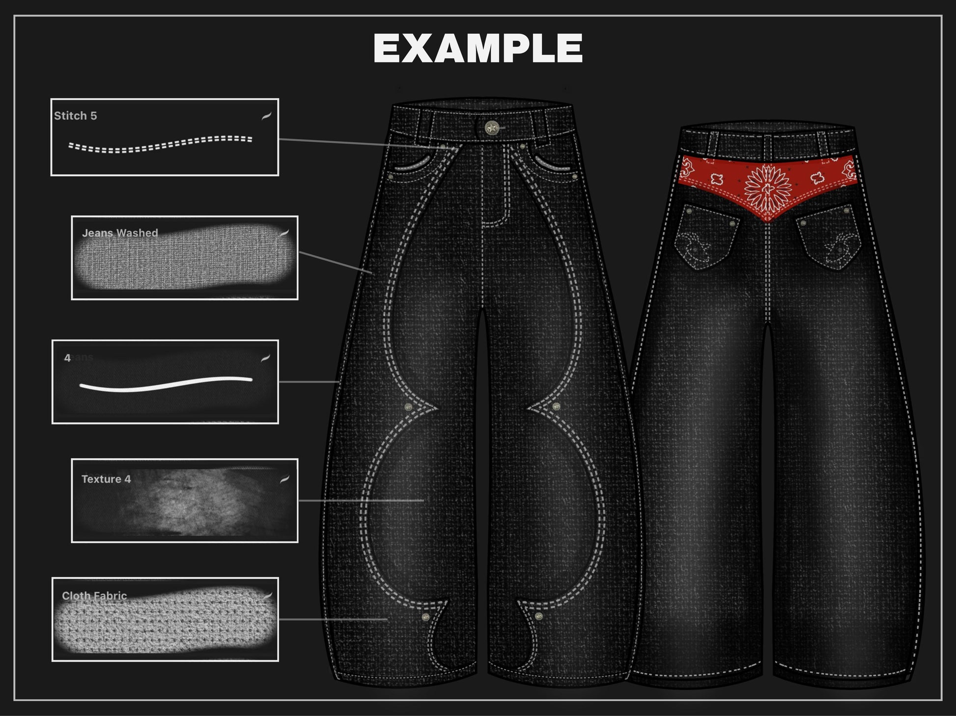 Procreate Fabric Brushes