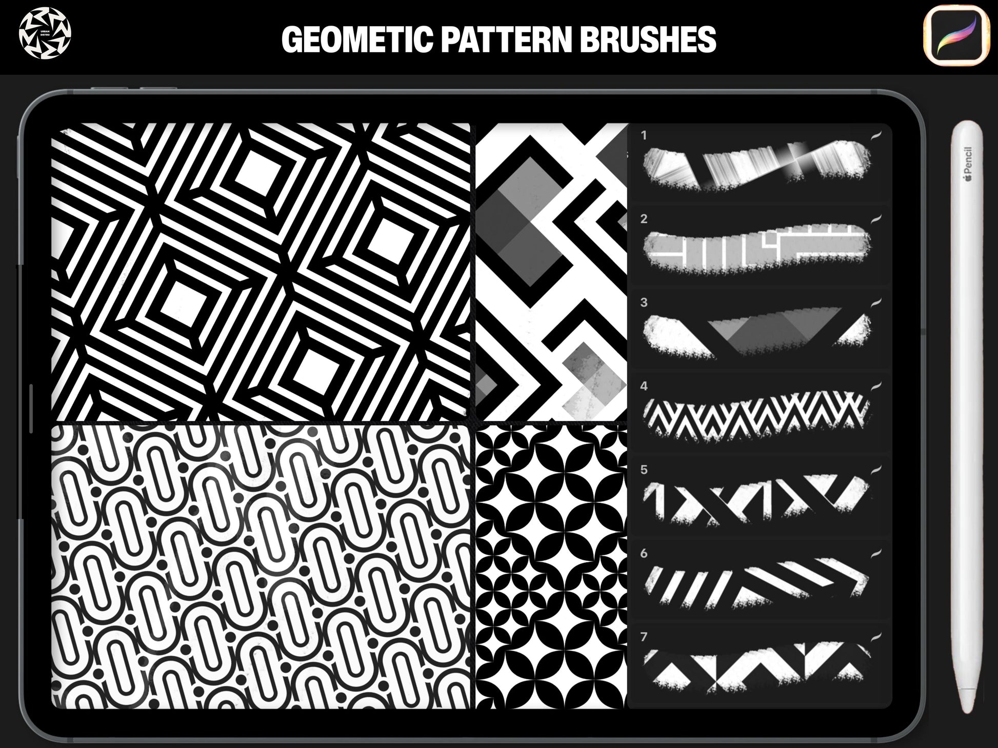 Procreate Fabric Brushes