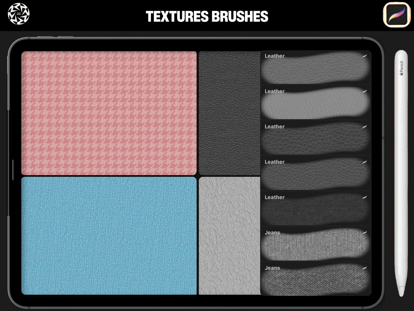 Procreate Fabric Brushes