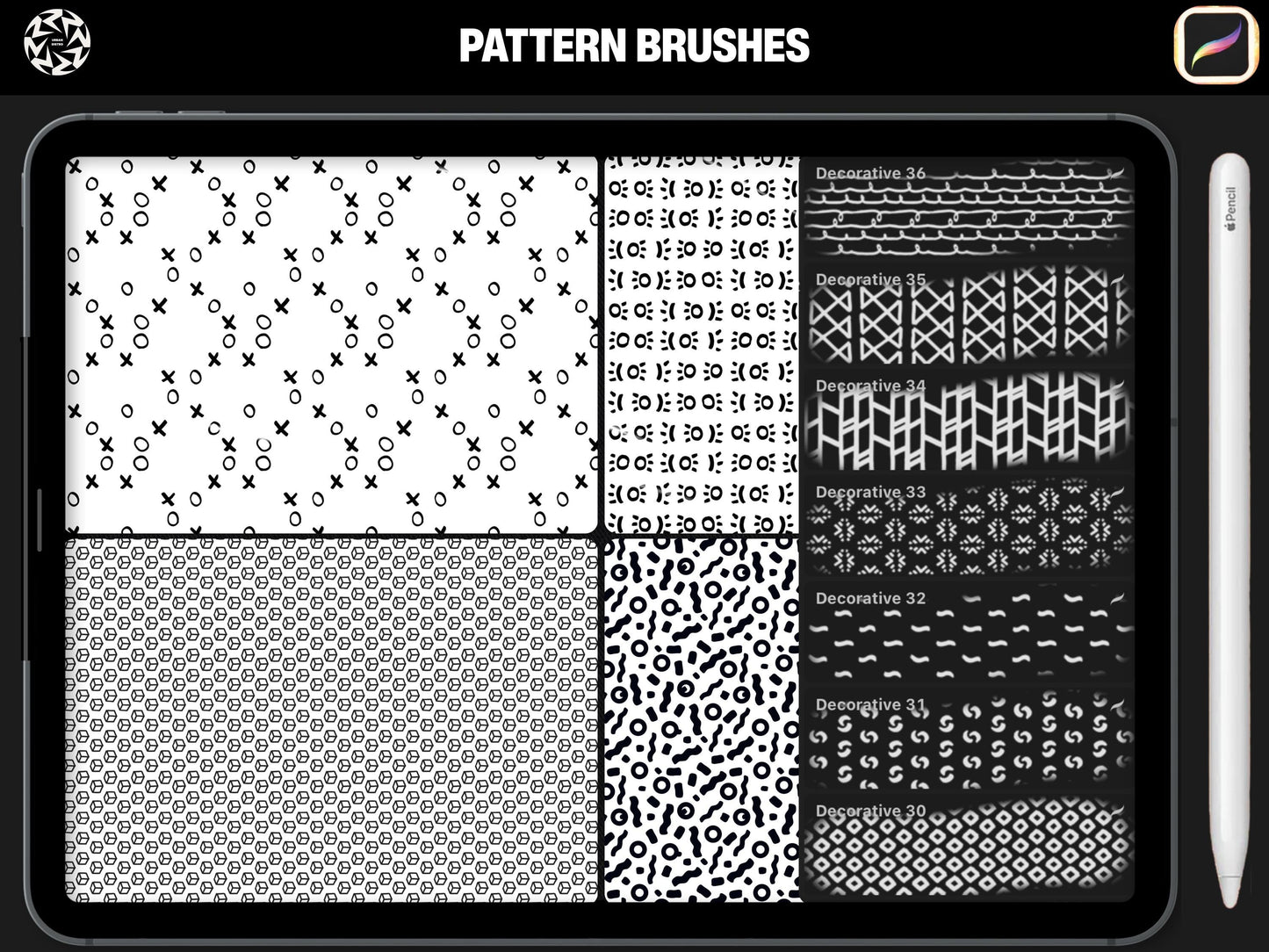 Procreate Fabric Brushes