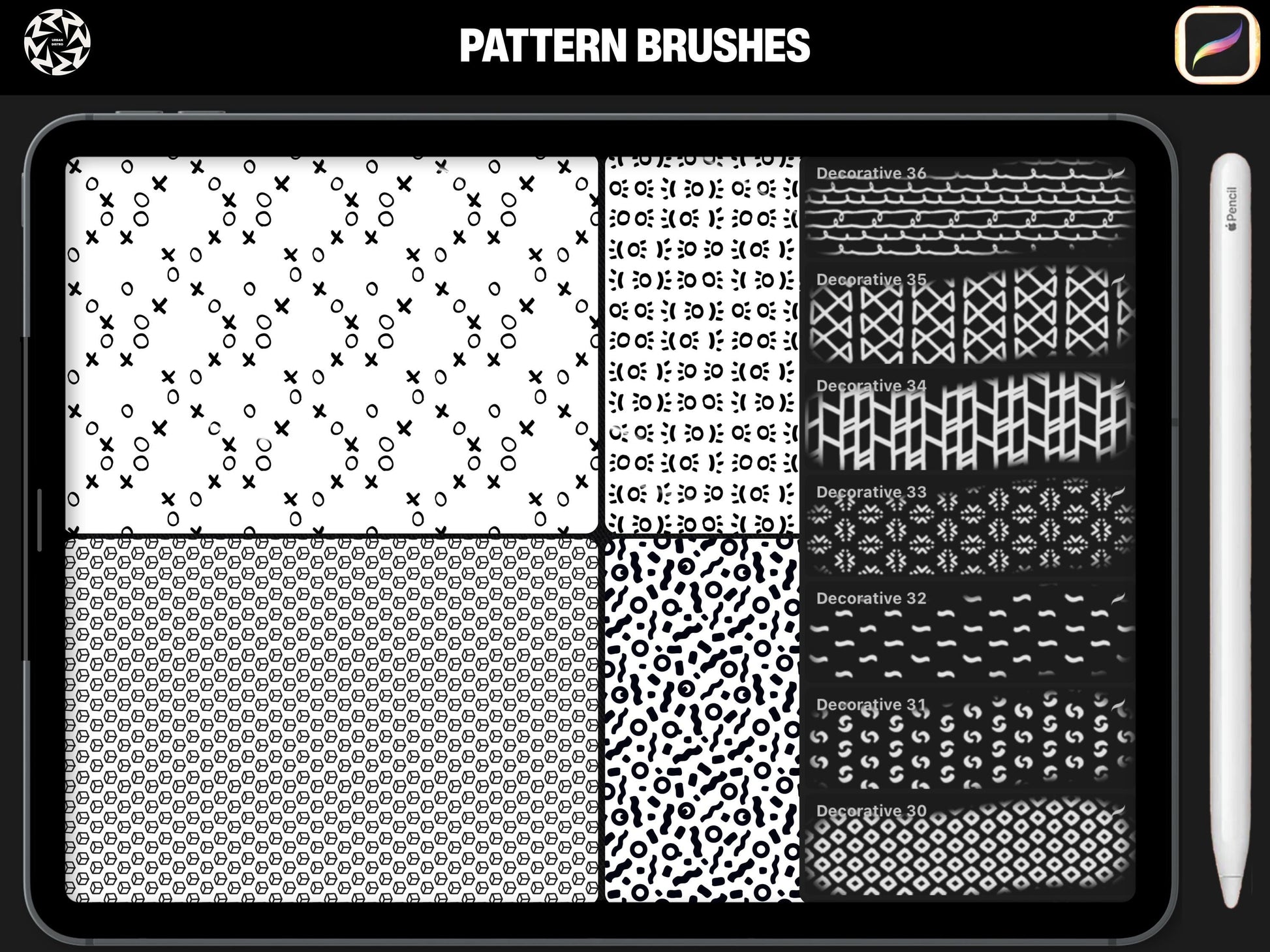 Procreate Fabric Brushes