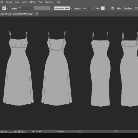 1000+ Women’s Clothing vector Mockups Bundle | Streetwear and Fashion Mockup Templates for your brand AI, SVG, PNG