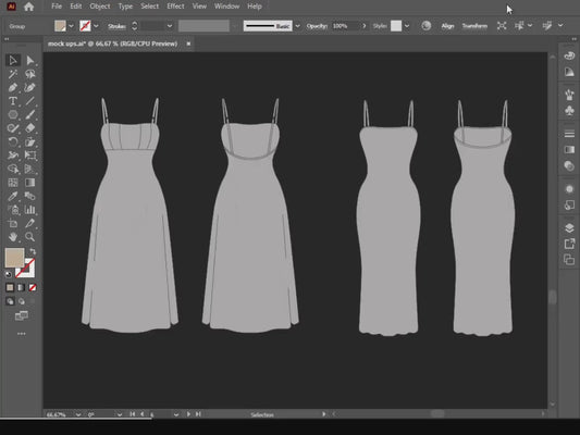 Female Streetwear Clothing Mockups | 500+ Fashion Templates (AI, SVG, PNG)